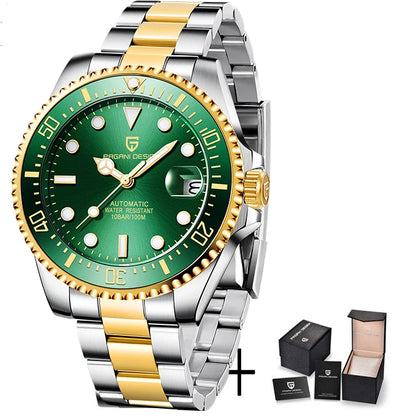 Reloj Automático Hombre 43mm – Movimiento NH35, Cristal de Zafiro, Acero Inoxidable, Deportivo 100M ⭐4.7 (184 Opiniones)