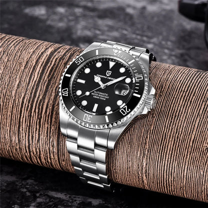 Reloj Automático Hombre 43mm – Movimiento NH35, Cristal de Zafiro, Acero Inoxidable, Deportivo 100M ⭐4.7 (184 Opiniones)