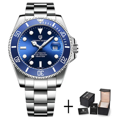 Reloj Automático Hombre 43mm – Movimiento NH35, Cristal de Zafiro, Acero Inoxidable, Deportivo 100M ⭐4.7 (184 Opiniones)
