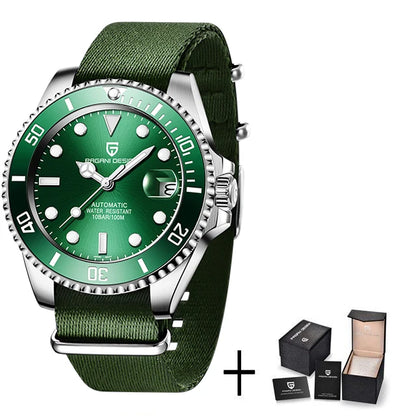 Reloj Automático Hombre 43mm – Movimiento NH35, Cristal de Zafiro, Acero Inoxidable, Deportivo 100M ⭐4.7 (184 Opiniones)