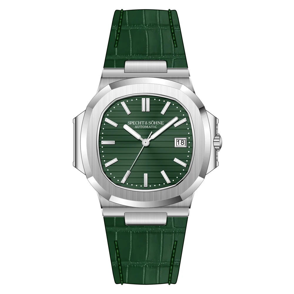 Reloj Automático Deportivo para Hombre, 39mm/40mm, Cristal Zafiro, Acero Inoxidable 316L, Miyota 8215, 50M ⭐4.6 (141 Opiniones)