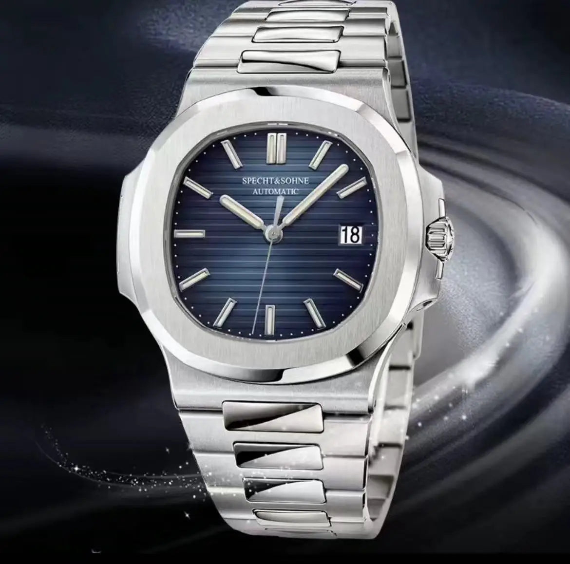 Reloj Automático Deportivo para Hombre, 39mm/40mm, Cristal Zafiro, Acero Inoxidable 316L, Miyota 8215, 50M ⭐4.6 (141 Opiniones)