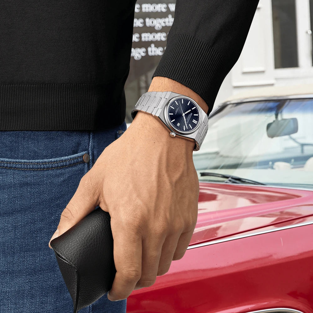 Reloj Automático Mecánico, 37mm/40mm, Acero Inoxidable 316L, Cristal Zafiro, Miyota 8215, Números Romanos, 5ATM ⭐4.7 (168 Opiniones)
