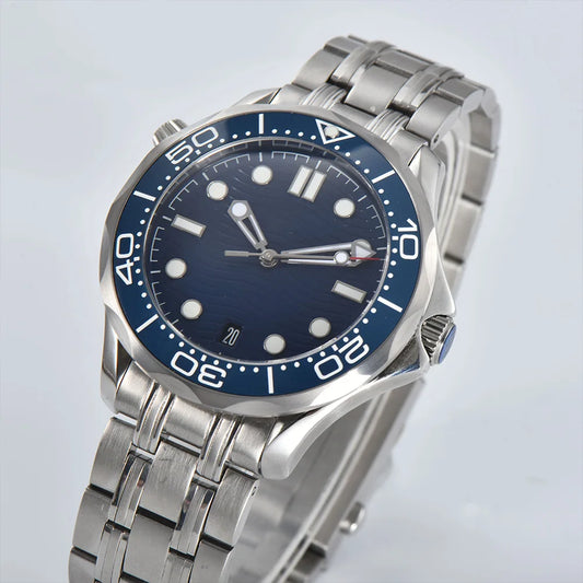 Reloj Automático OUMASHI 42mm – NH35A, Cristal de Zafiro, Bisel de Cerámica, 100M