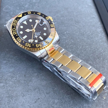 Reloj Automático de Buceo, 40mm, NH34A GMT, Acero Inoxidable 316L, Cristal Zafiro, Bisel Cerámico, 200M ⭐4.8 (183 Opiniones)
