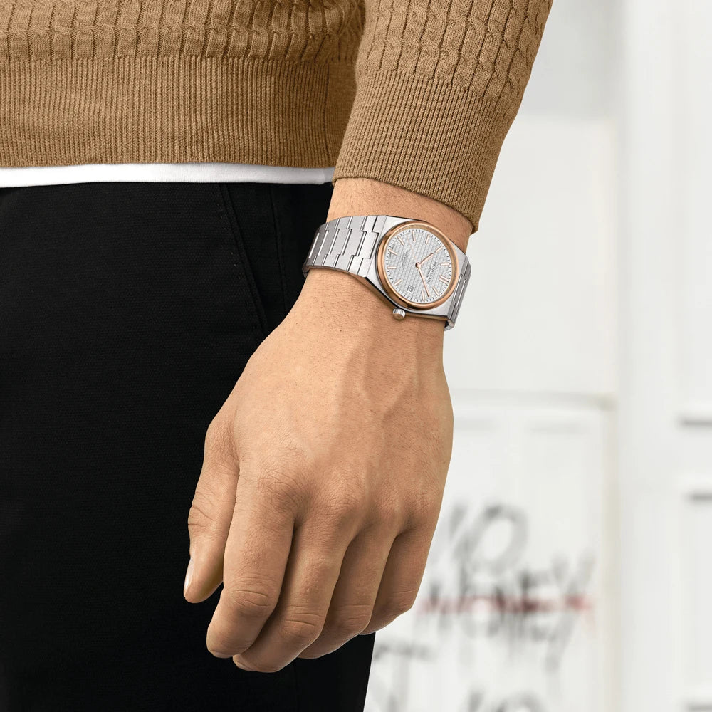 Reloj Automático Mecánico, 37mm/40mm, Acero Inoxidable 316L, Cristal Zafiro, Miyota 8215, Números Romanos, 5ATM ⭐4.7 (168 Opiniones)