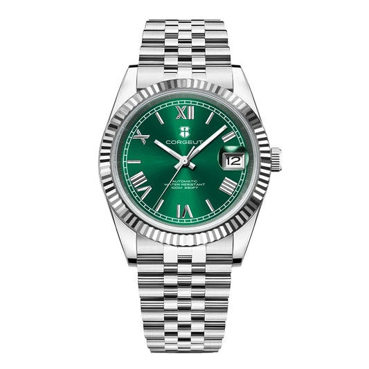 Reloj Automático Mecánico, 36mm/39mm, Acero Inoxidable 316L, NH35, Cristal Zafiro, Números Romanos, 10ATM ⭐4.7 (189 Opiniones)