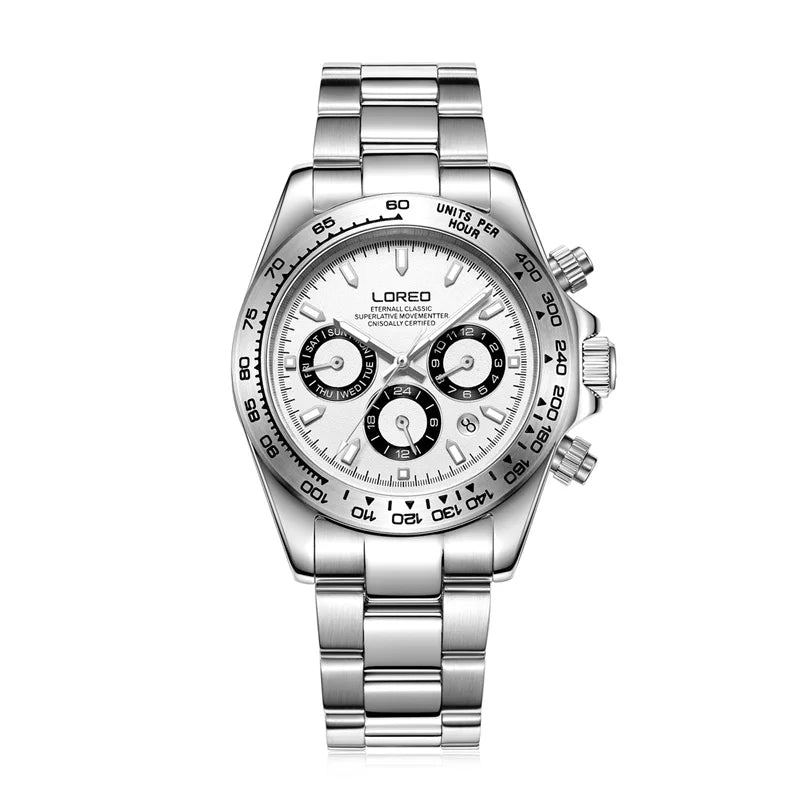 Reloj Automático de Buceo para Hombre – 200M (20ATM), Cristal de Zafiro, Movimiento Seagull, Acero Inoxidable ⭐4.7 (189 Opiniones)