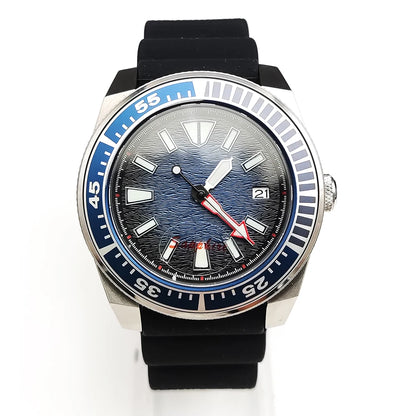 Reloj Automático 42mm NH35 – 15 Colores, Cristal de Zafiro, Caja de Acero, Correa de Caucho