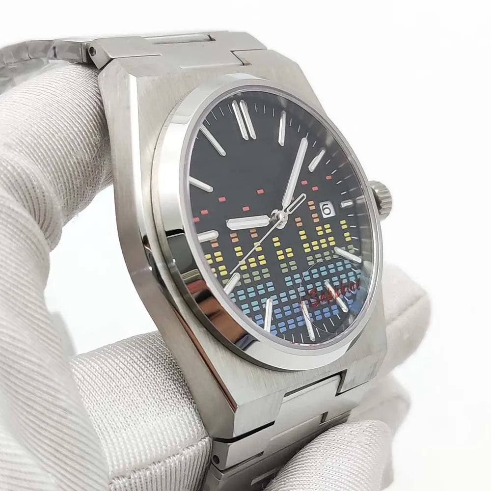 Reloj Automático Parnsrpe 40mm – NH35A Japonés, Cristal de Zafiro, Acero 316L