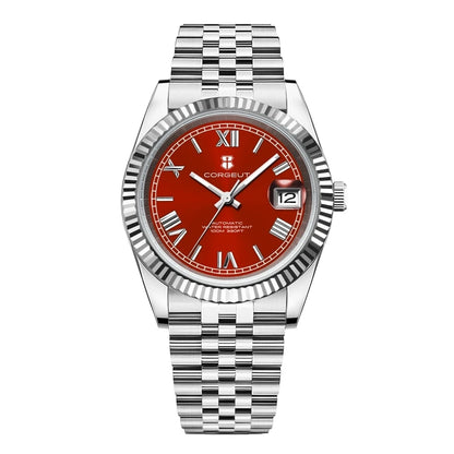 Reloj Automático Mecánico, 36mm/39mm, Acero Inoxidable 316L, NH35, Cristal Zafiro, Números Romanos, 10ATM ⭐4.7 (189 Opiniones)