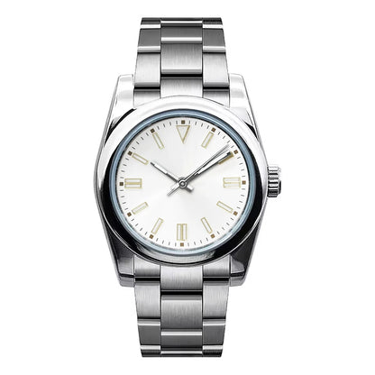 Reloj Automático para Hombre 39/36mm – Movimiento NH35, Cristal de Zafiro, Acero Inoxidable 316L, 100M