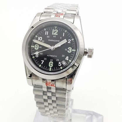 Reloj Automático Clásico 39mm NH35 – Acero Inoxidable, Cristal de Zafiro