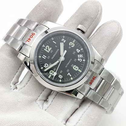 Reloj Automático Clásico 39mm NH35 – Acero Inoxidable, Cristal de Zafiro