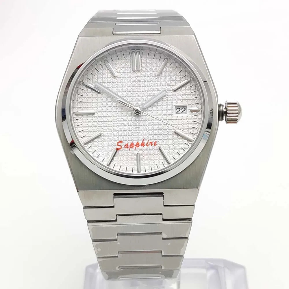 Reloj Automático Parnsrpe 40mm – NH35A Japonés, Cristal de Zafiro, Acero 316L