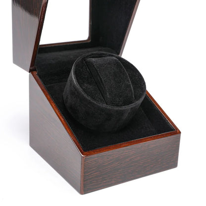 Embers Watch Winder Automático Individual – Caja de Madera con Motor Silencioso Mabuchi y Tapa de Cristal.⭐4.5 (35 Opiniones)