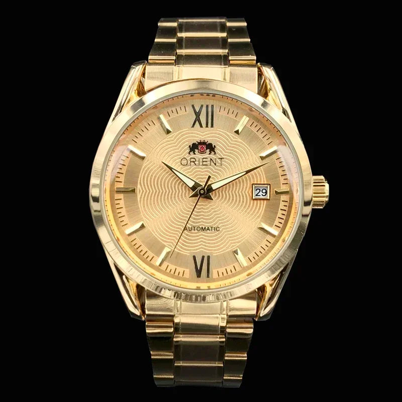 Reloj Automático Mecánico para Hombre 40mm – Tourbillon, Multifunción, Acero Inoxidable, Cristal de Zafiro, 3ATM