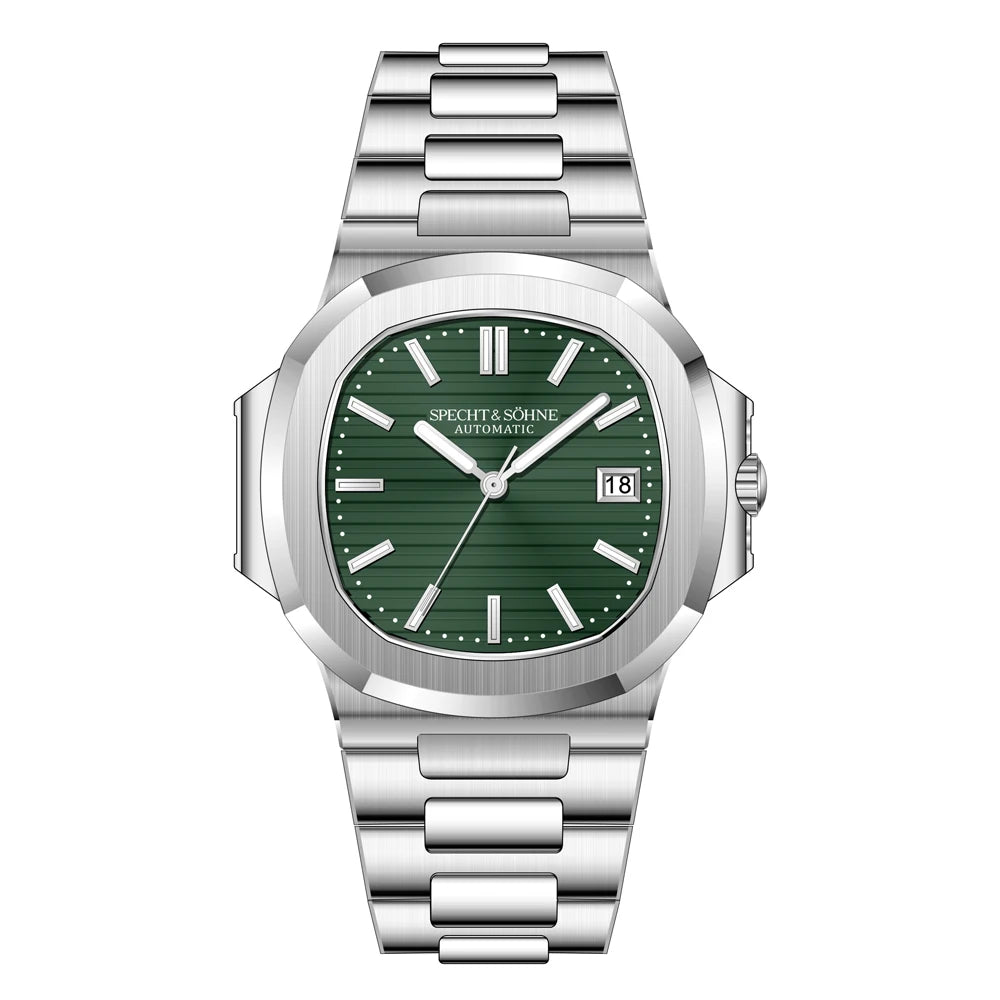 Reloj Automático Deportivo para Hombre, 39mm/40mm, Cristal Zafiro, Acero Inoxidable 316L, Miyota 8215, 50M ⭐4.6 (141 Opiniones)