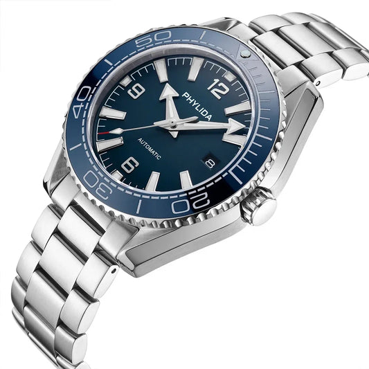 Reloj Automático de Buceo, 43.5mm, 500M, Acero Inoxidable 316L, Cristal Zafiro, NH35A ⭐4.8 (211 Opiniones)
