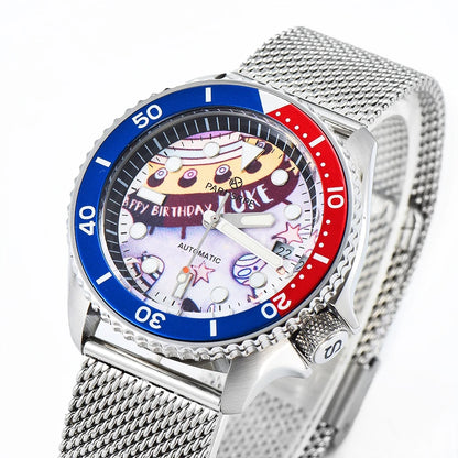 Reloj Automático de Buceo, 41mm, Acero Inoxidable 316L, Cristal Zafiro, NH35, 10ATM ⭐4.7 (158 Opiniones)