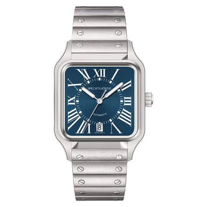 Reloj Automático Mecánico, 37mm, Acero Inoxidable 316L PVD Oro Rosa, Cristal Zafiro, Miyota 8215, Números Romanos, 5ATM ⭐4.7 (165 Opiniones)