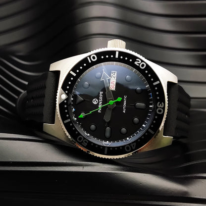 Reloj Automático Parnsrpe 40mm – NH36A Japonés, Cristal de Zafiro, Luminiscente, 100M