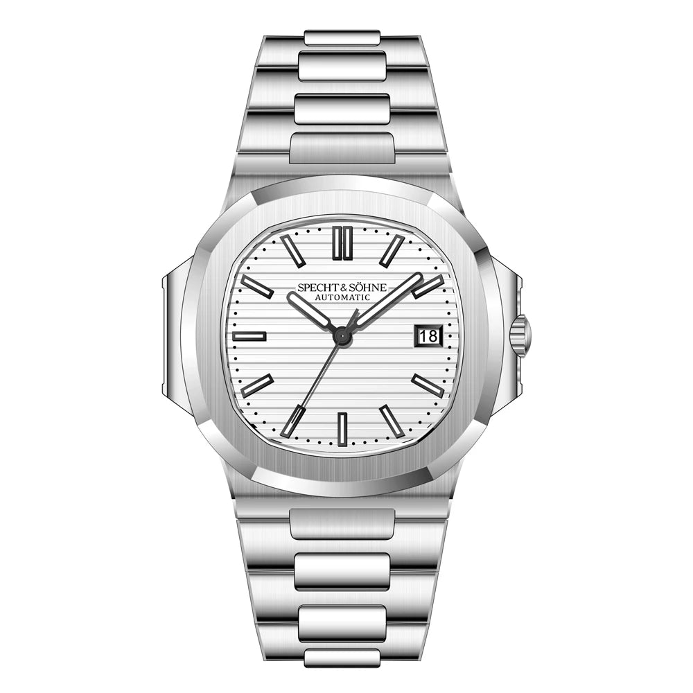 Reloj Automático Deportivo para Hombre, 39mm/40mm, Cristal Zafiro, Acero Inoxidable 316L, Miyota 8215, 50M ⭐4.6 (141 Opiniones)