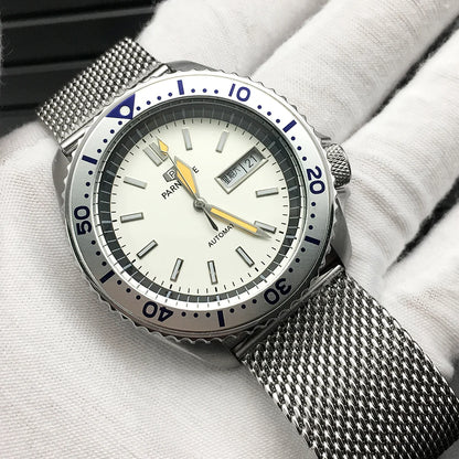 Reloj Automático Parnsrpe Diver 42mm – NH36A Japonés, Cristal de Zafiro, 100M
