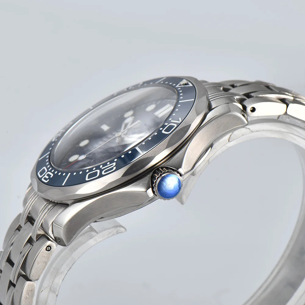 Reloj Automático OUMASHI 42mm – NH35A, Cristal de Zafiro, Bisel de Cerámica, 100M