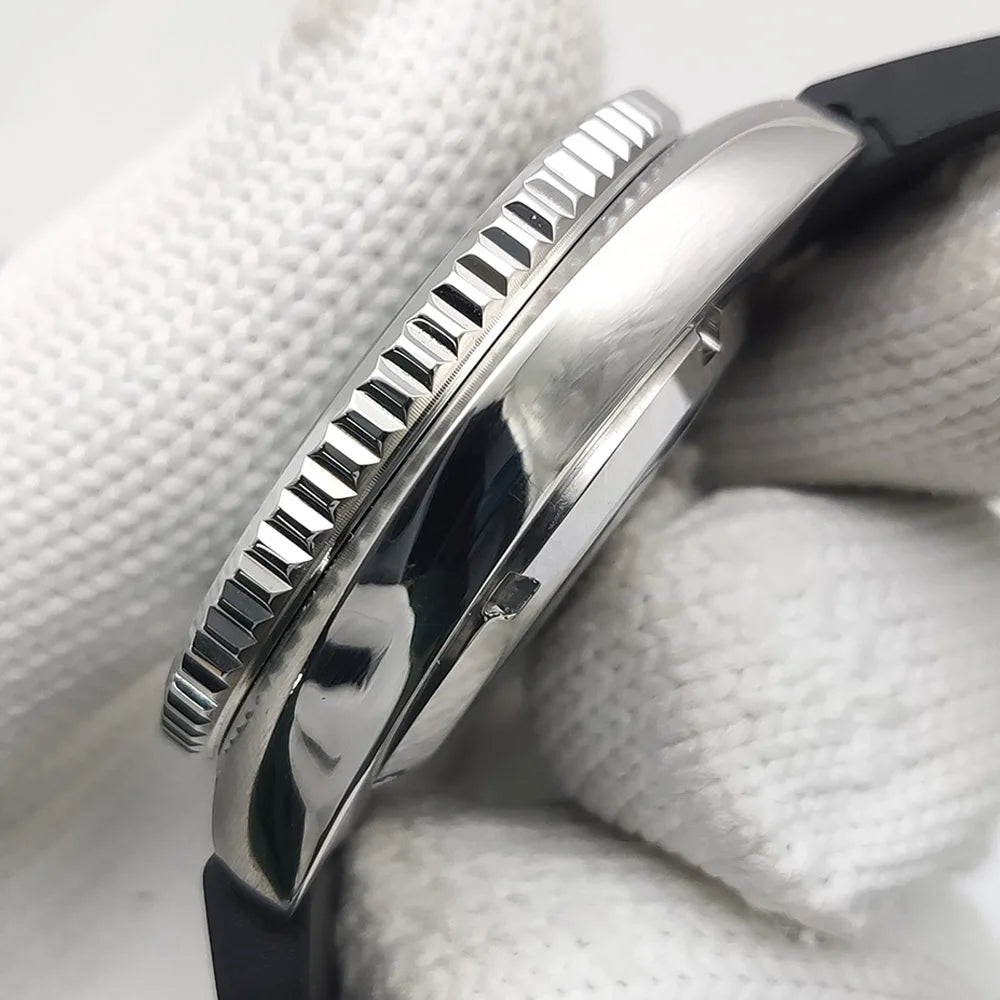 Reloj Automático Parnsrpe Turtle Diver 43mm – NH35A Japonés, Cristal de Zafiro AR, Bisel Cerámico, 100M