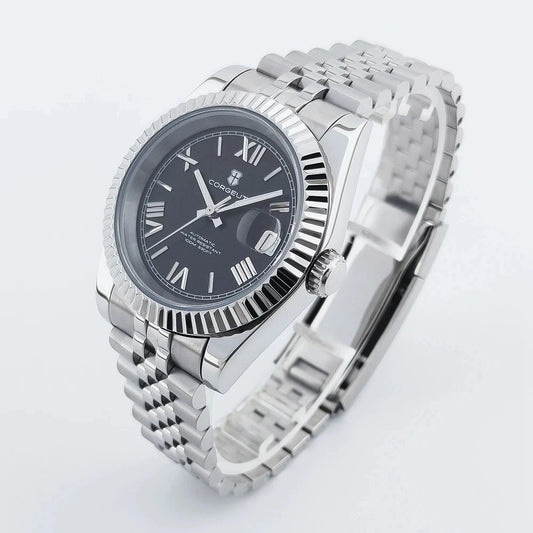Reloj Automático Mecánico, 36mm/39mm, Acero Inoxidable 316L, NH35, Cristal Zafiro, Números Romanos, 10ATM ⭐4.7 (189 Opiniones)