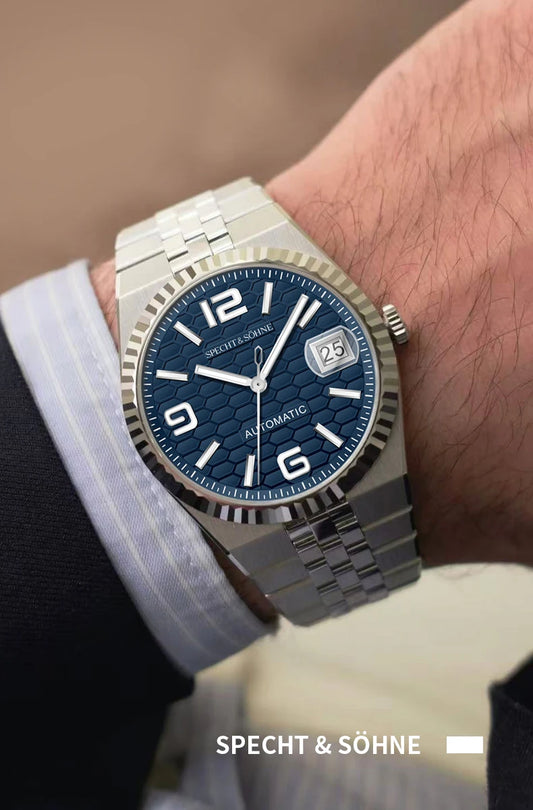 Reloj Automático Mecánico para Hombre, 37mm, Acero Inoxidable 316L, Cristal Zafiro, Miyota 8215, 50M ⭐4.6 (121 Opiniones)