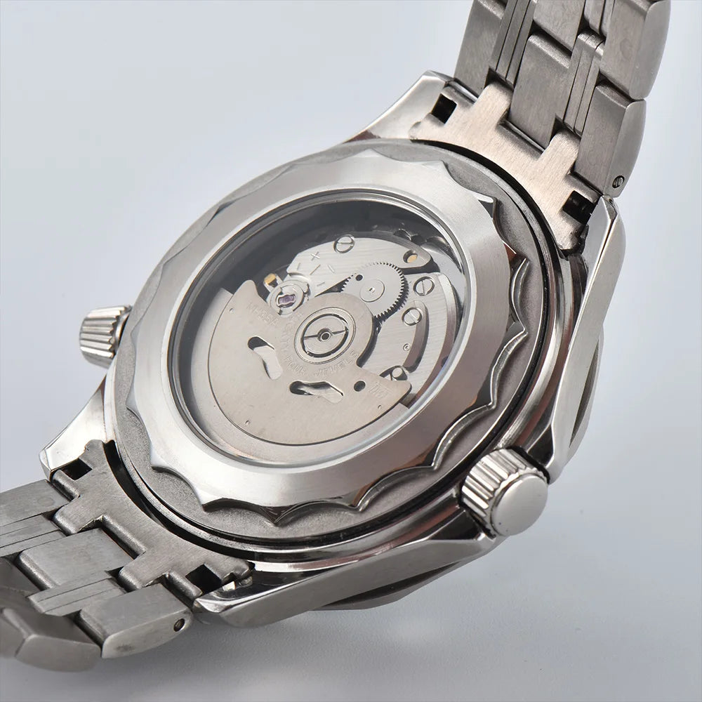 Reloj Automático OUMASHI 42mm – NH35A, Cristal de Zafiro, Bisel de Cerámica, 100M