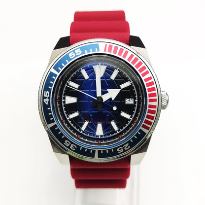 Reloj Automático 42mm NH35 – 15 Colores, Cristal de Zafiro, Caja de Acero, Correa de Caucho