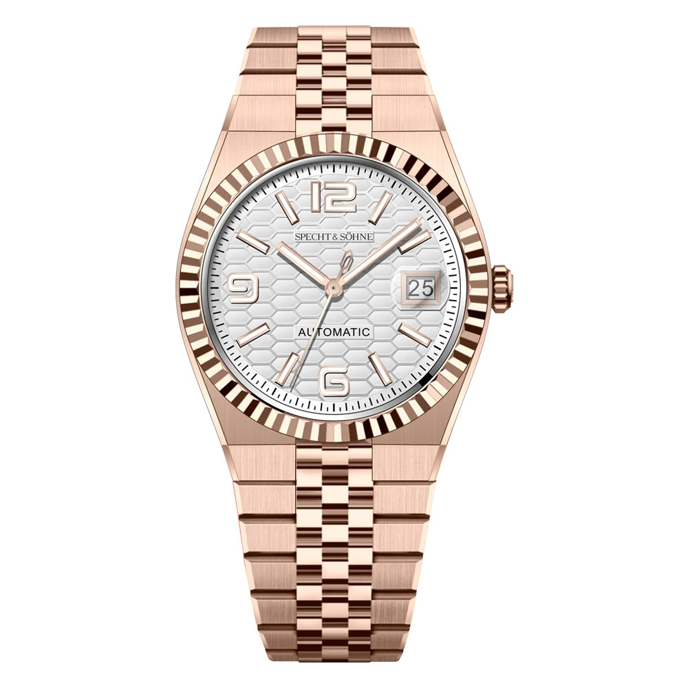 Reloj Automático Mecánico para Hombre, 37mm, Acero Inoxidable 316L, Cristal Zafiro, Miyota 8215, 50M ⭐4.6 (121 Opiniones)
