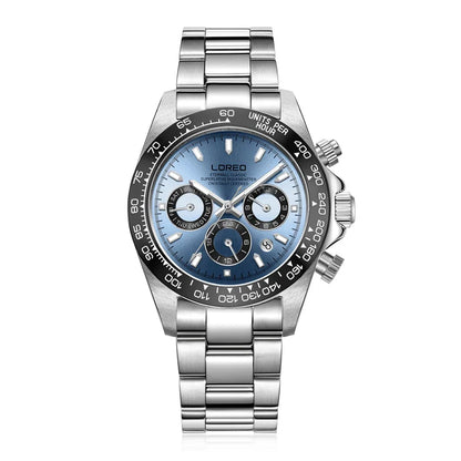 Reloj Automático de Buceo para Hombre – 200M (20ATM), Cristal de Zafiro, Movimiento Seagull, Acero Inoxidable ⭐4.7 (189 Opiniones)
