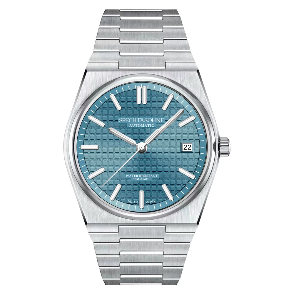 Reloj Automático Mecánico, 37mm/40mm, Acero Inoxidable 316L, Cristal Zafiro, Miyota 8215, Números Romanos, 5ATM ⭐4.7 (168 Opiniones)