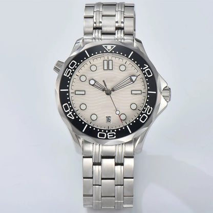Reloj Automático OUMASHI 42mm – NH35A, Cristal de Zafiro, Bisel de Cerámica, 100M