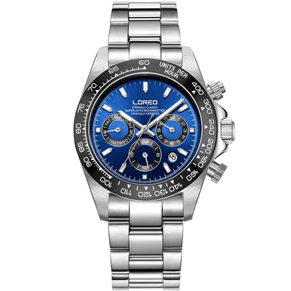 Reloj Automático de Buceo para Hombre – 200M (20ATM), Cristal de Zafiro, Movimiento Seagull, Acero Inoxidable ⭐4.7 (189 Opiniones)