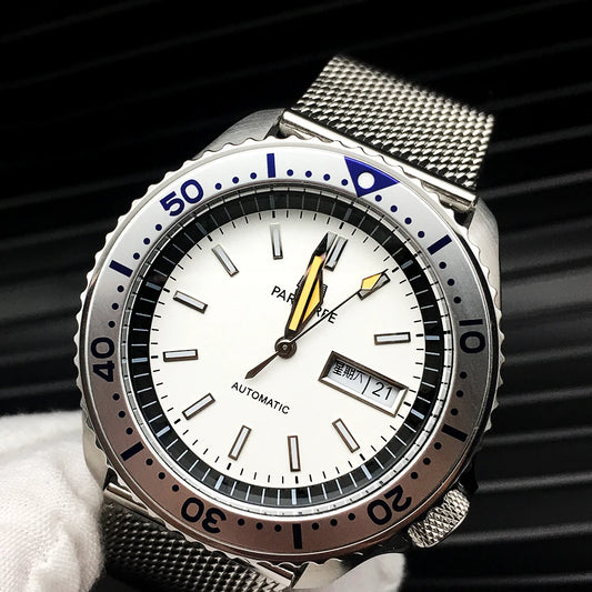 Reloj Automático Parnsrpe Diver 42mm – NH36A Japonés, Cristal de Zafiro, 100M