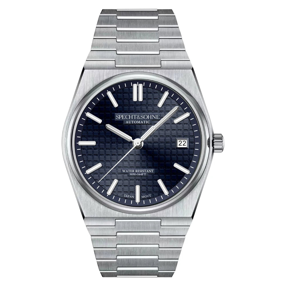 Reloj Automático Mecánico, 37mm/40mm, Acero Inoxidable 316L, Cristal Zafiro, Miyota 8215, Números Romanos, 5ATM ⭐4.7 (168 Opiniones)