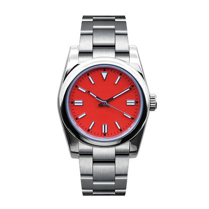 Reloj Automático para Hombre 39/36mm – Movimiento NH35, Cristal de Zafiro, Acero Inoxidable 316L, 100M