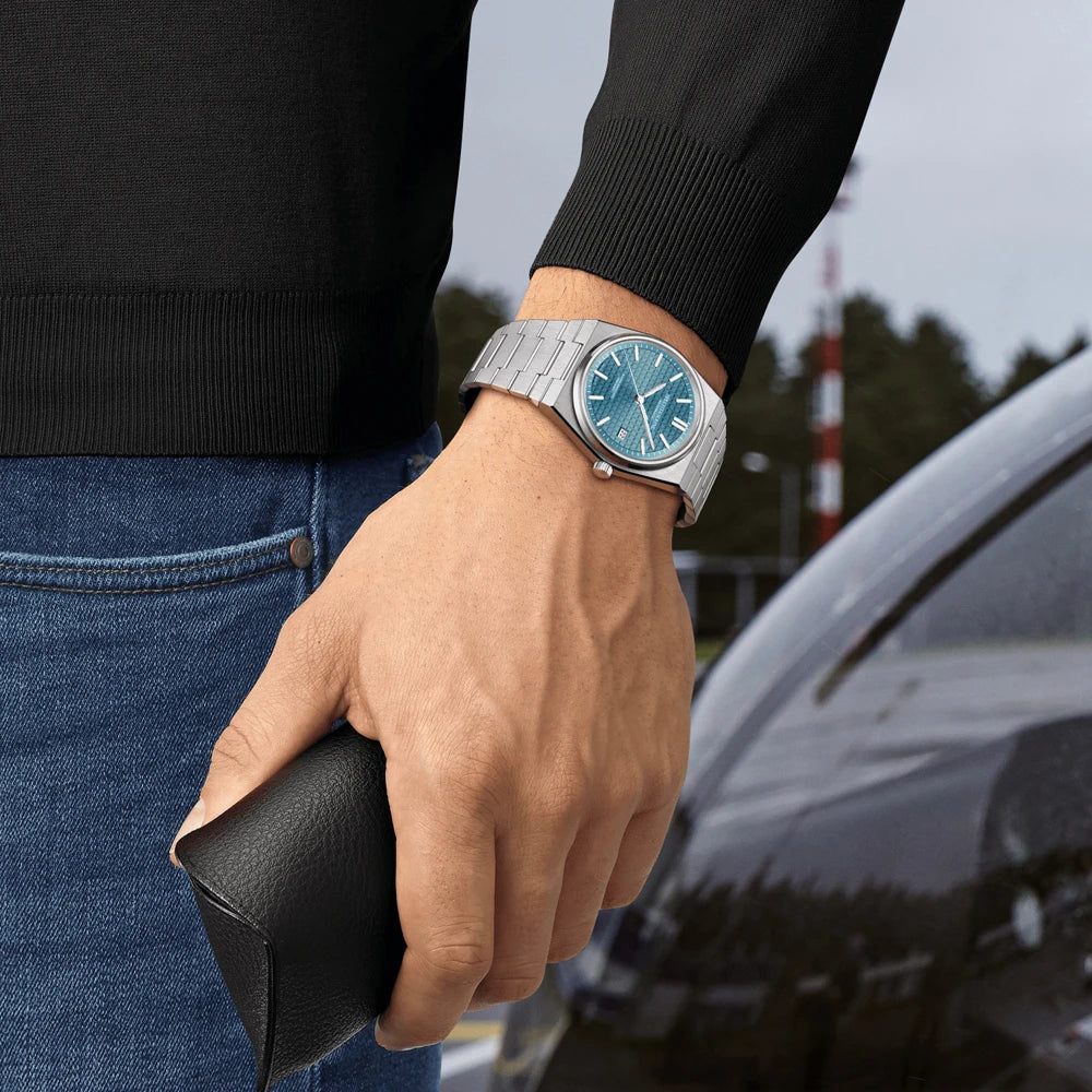 Reloj Automático Mecánico, 37mm/40mm, Acero Inoxidable 316L, Cristal Zafiro, Miyota 8215, Números Romanos, 5ATM ⭐4.7 (168 Opiniones)