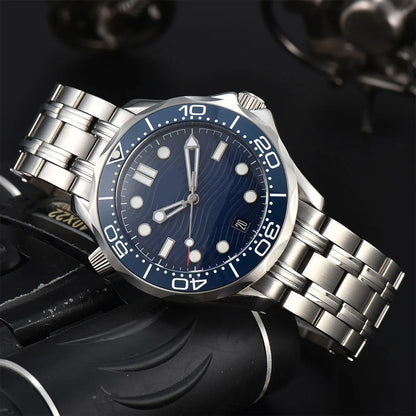 Reloj Automático OUMASHI 42mm – NH35A, Cristal de Zafiro, Bisel de Cerámica, 100M