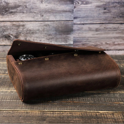 Caja Organizadora de Relojes en Cuero Genuino para 6 Piezas – Estuche con Diseño Elegante. ⭐4.9 (16 Opiniones)