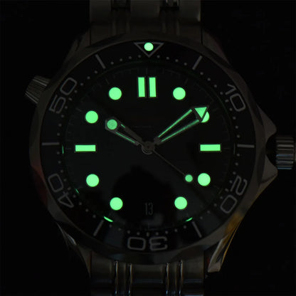 Reloj Automático OUMASHI 42mm – NH35A, Cristal de Zafiro, Bisel de Cerámica, 100M